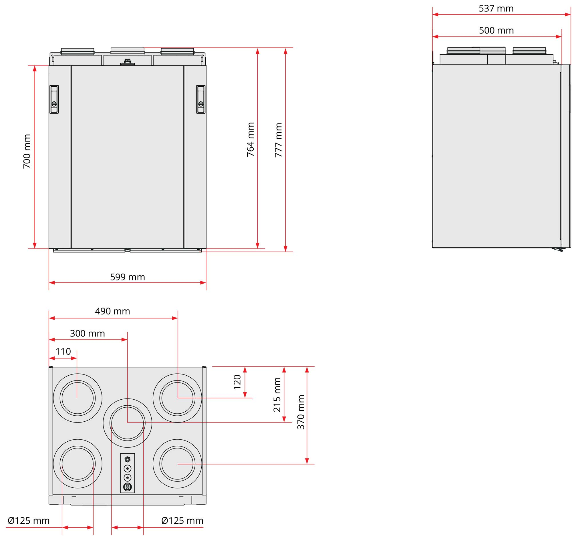 Ventilatsiooniseade Flexit Nordic S2