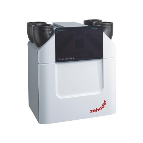 Zehnder ComfoAir Q 600 HRV on ComfoAir Q tooteseeria suurima õhuvooluhulgaga ventilatsiooniseade.