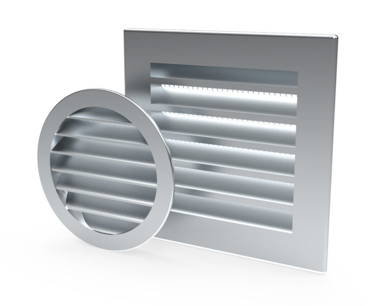 Alumiiniumist ventilatsiooni välisrest ETS NORD RVA